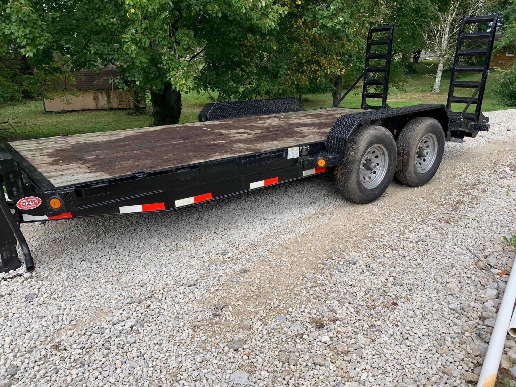 2018 Iron Bull 20ft Equiptment Trailer