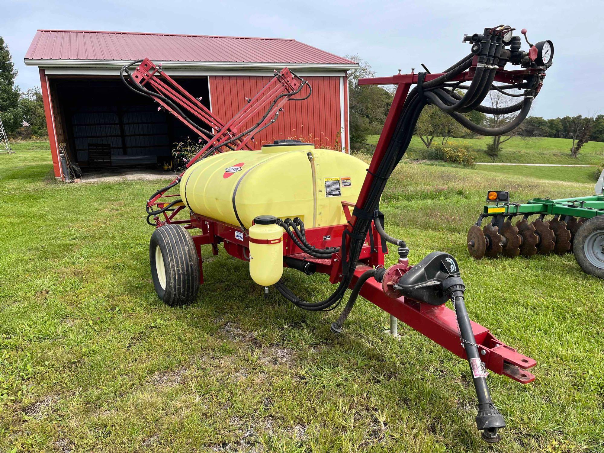 Hardi 30Ft Pull Type 325 Gal Sprayer