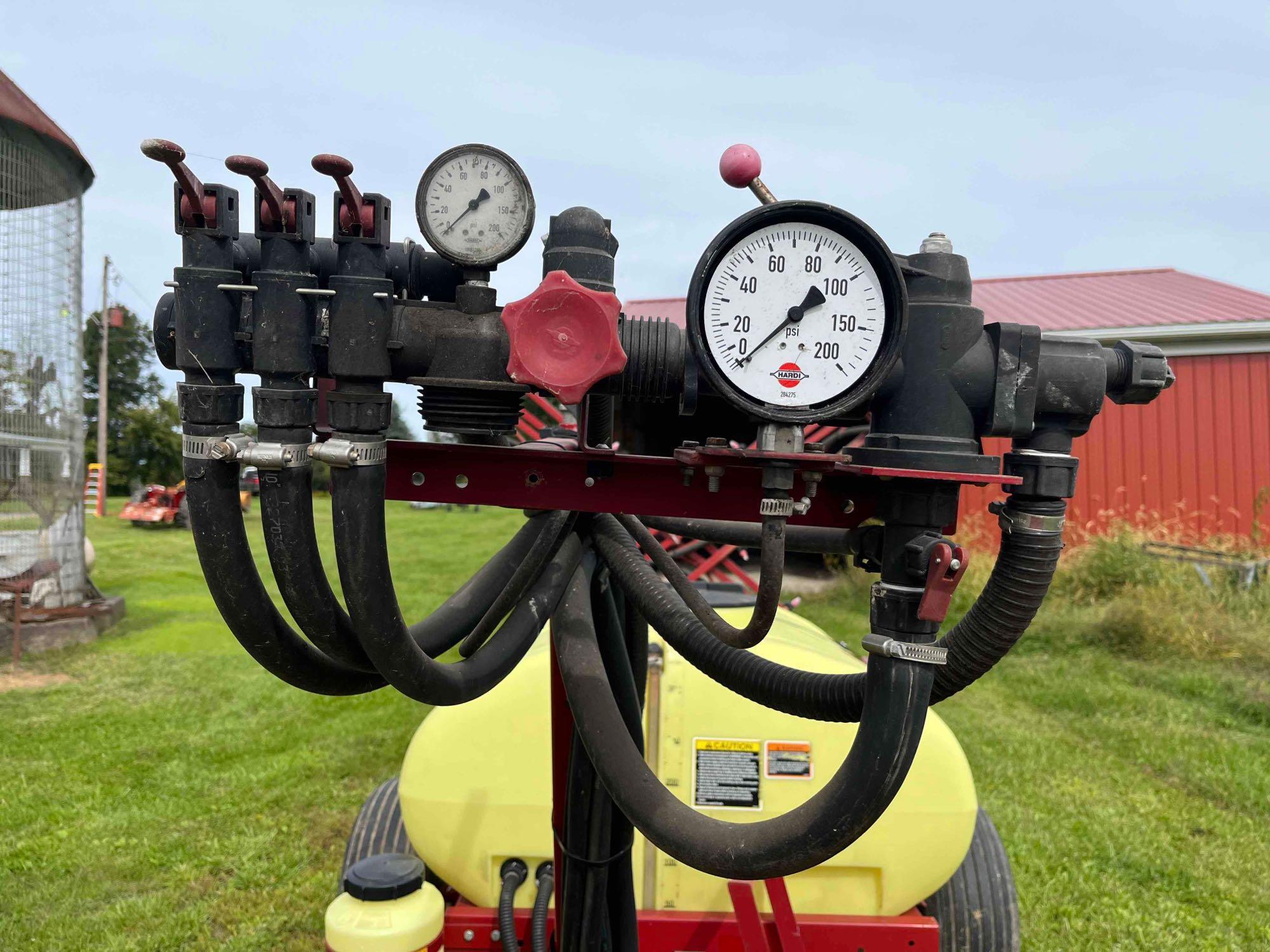 Hardi 30Ft Pull Type 325 Gal Sprayer