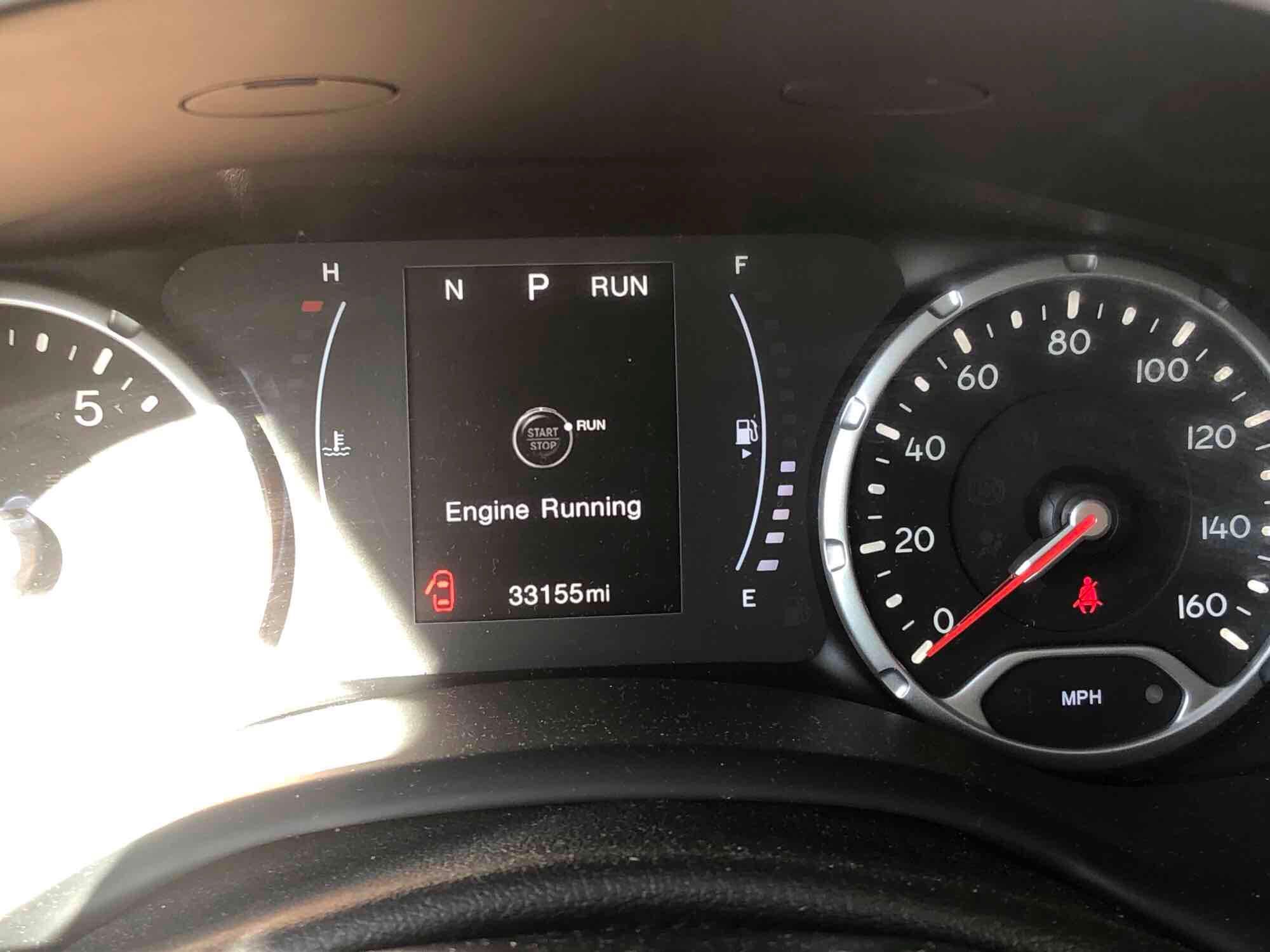 2017 Jeep Renegade. 33,155 miles. Runs. needs a new battery