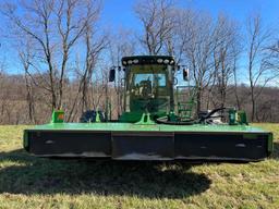 2010 John Deere R450 self-propelled windrower