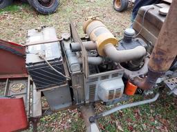 Massey Ferguson 210-4 Tractor w/ Snow Plow Attachment