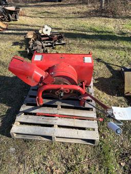 Gravely snow blower attachment