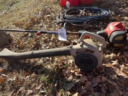 Craftsman weed wacker, gas blower