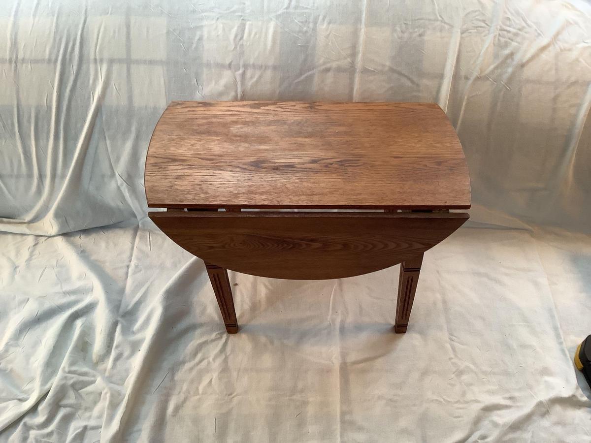 Doll Oak Drop Leaf Table