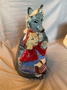 Little Red Riding Hood cookie jar