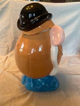 Clay Art Mr Potato Head Cookie Jar