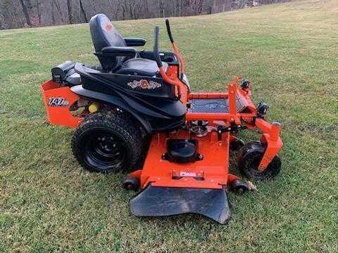 Bad boy zero turn lawn mower 6in deck 147hrs