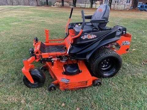 Bad boy zero turn lawn mower 6in deck 147hrs