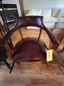 Leather Accent Chair