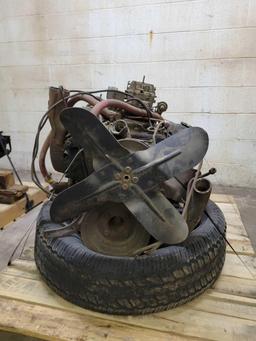 Ford ohv V8 with transmission 2 barrell carburetor no ignition