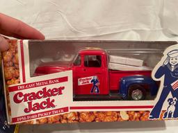 (3) die cast trucks-coin bank