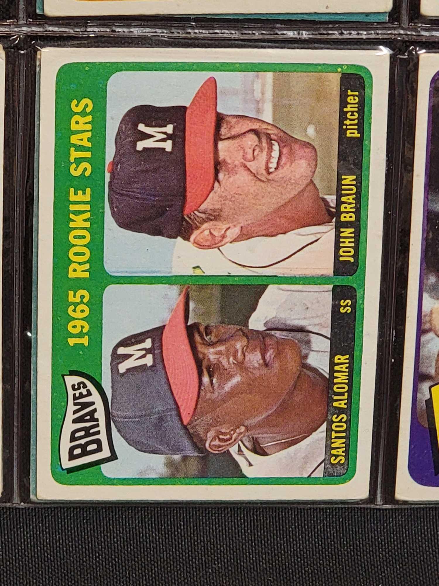 1965 Topps Baseball 185 different cards partial set HOFers Stars RCs more