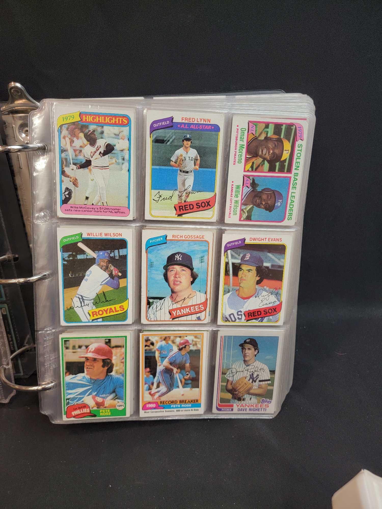 3 small 1 huge binders Sports cards HOFers RCs LOADED Cal Ripken Jr RC