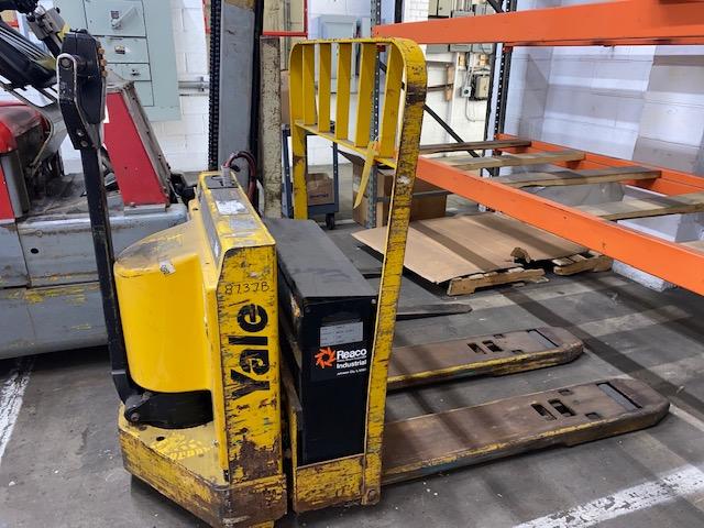 YALE TYPE E ELEC WALK BEHIND FORK LIFT