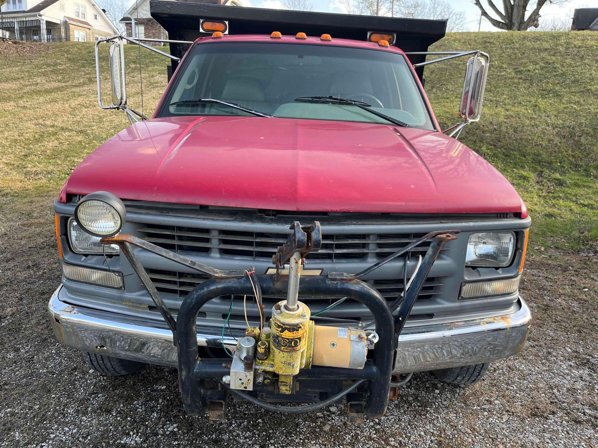 1996 Chevrolet Cheyenne 1Ton Dump W/Snow Plow Hookup