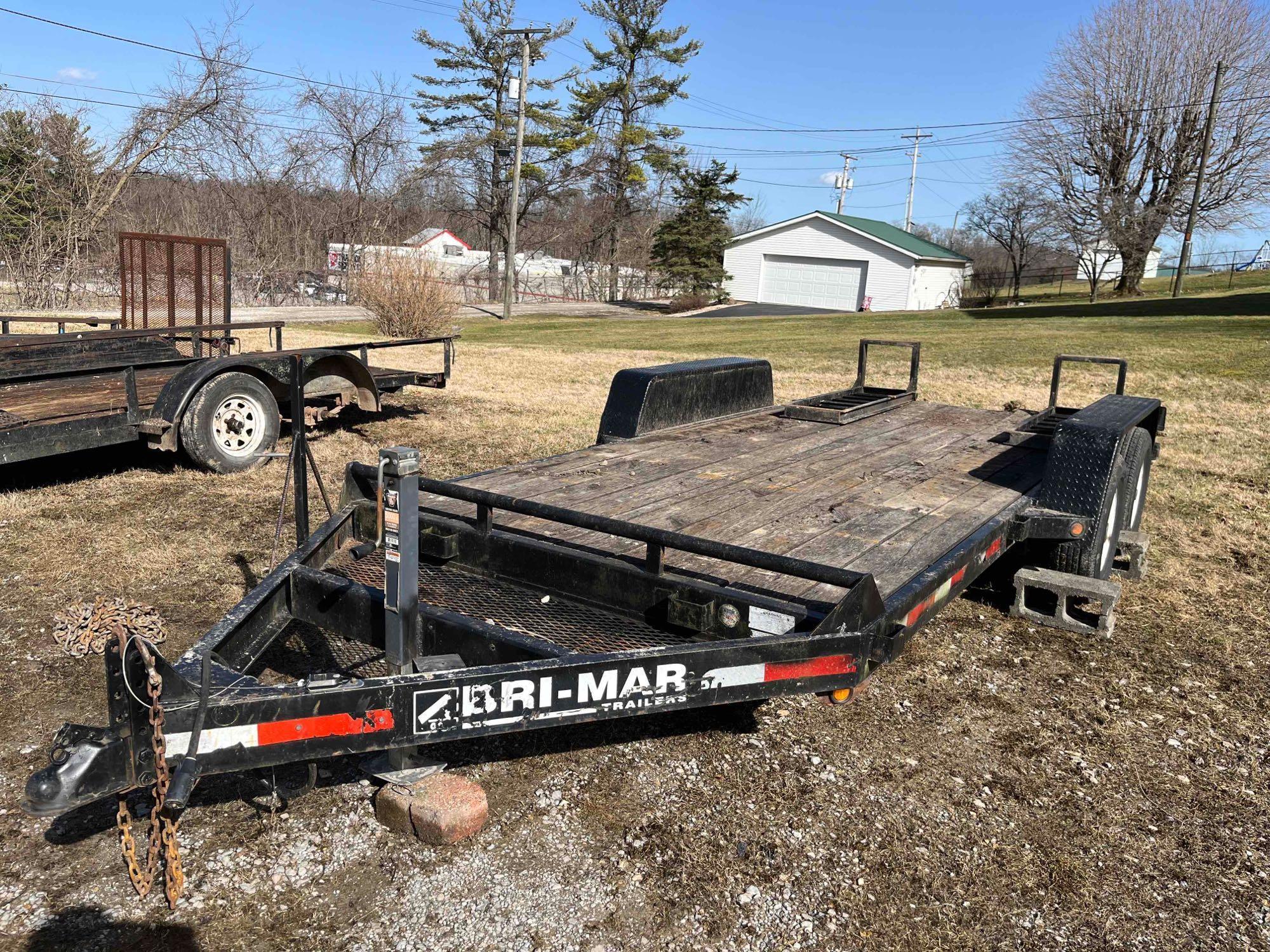 2006 Bri-Mar Tandem 16Ft Trailer W/Ramps