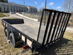 2020 Carry On 14FT Tandem Trailer W/Drop Gate