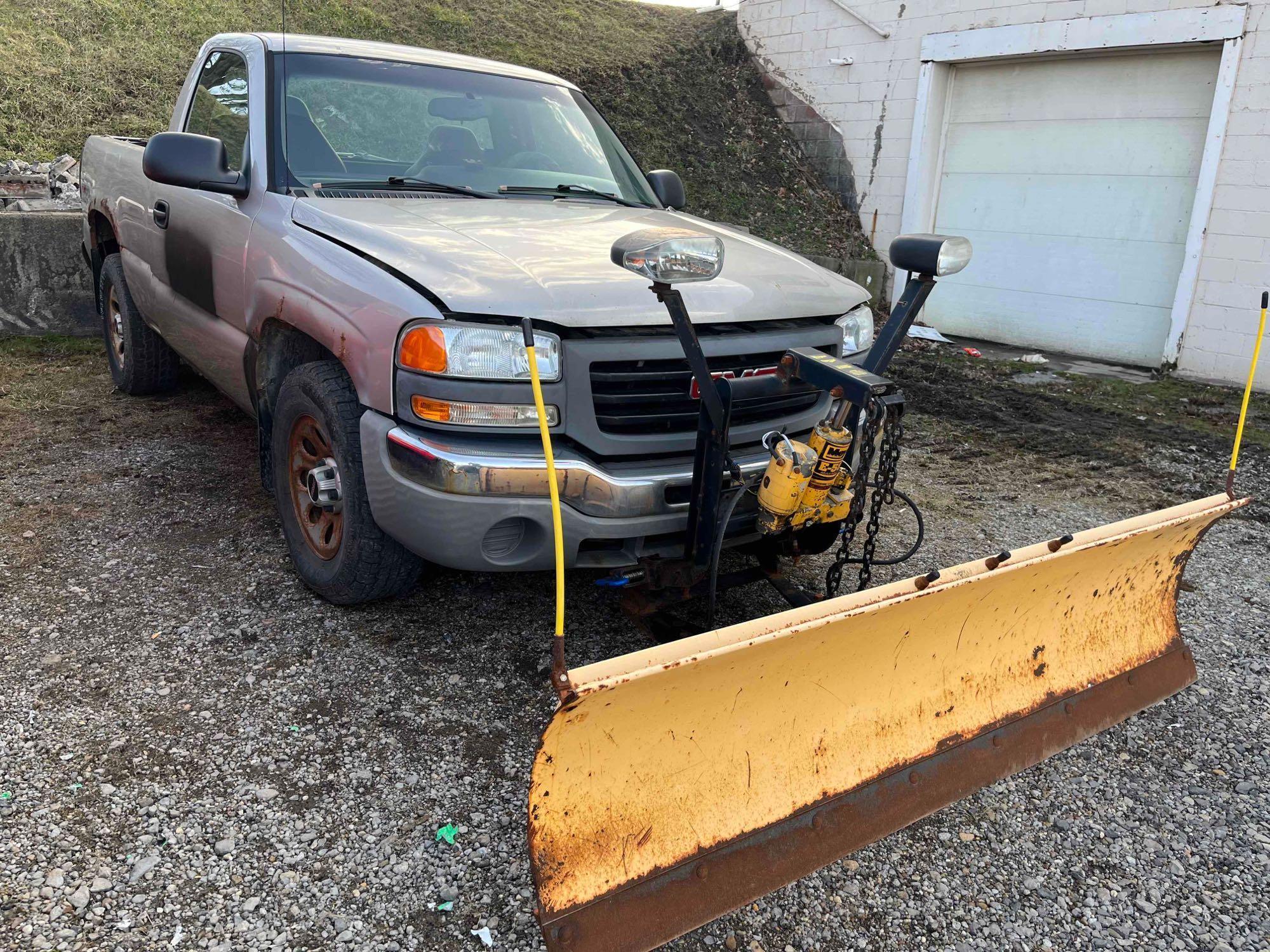 2006 GMC Sierra 1500 W/Meyers Snow Plow & Controls