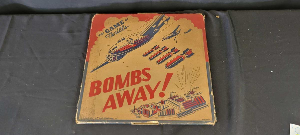 Toy Creations Bombs away game board