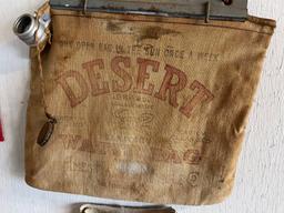 Desert Water Bag, Vintage Weed Tire Chains Bag