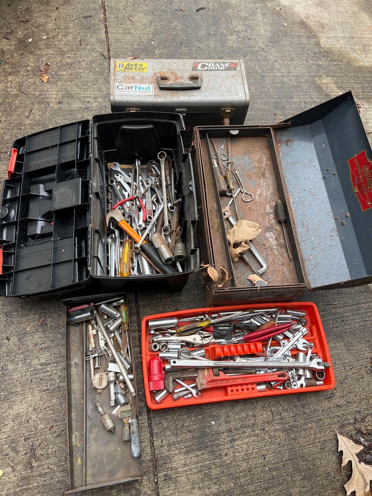 Toolboxes with Tools