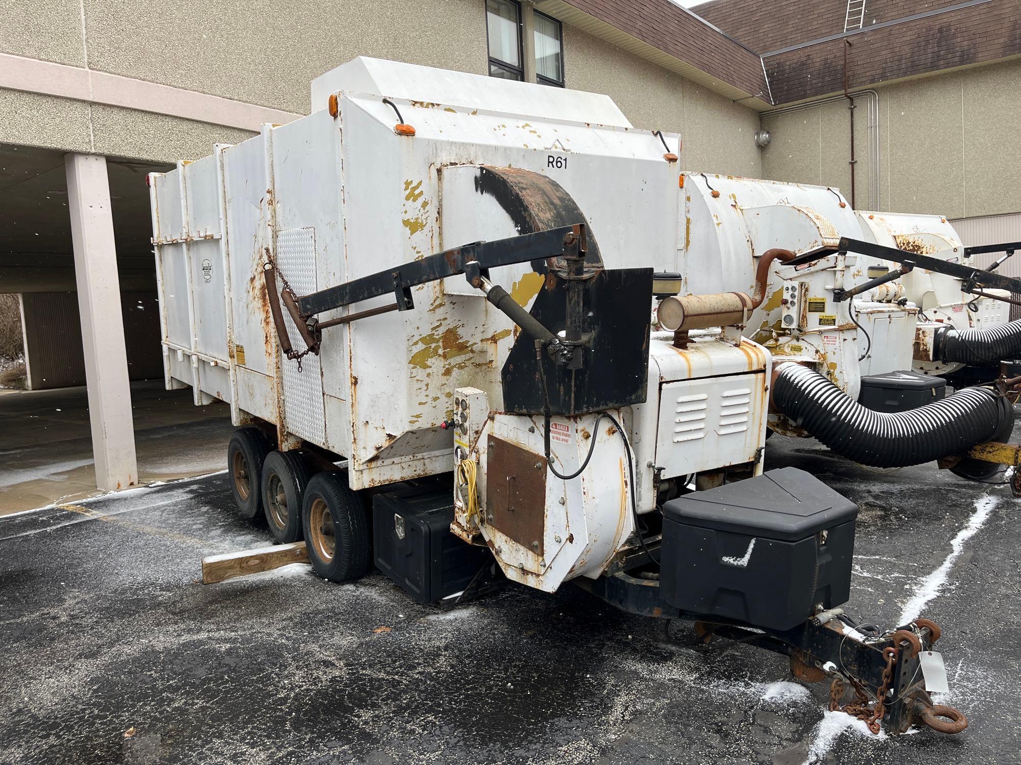 American Road Machinery Commercial Leaf Collector Vac - Diesel