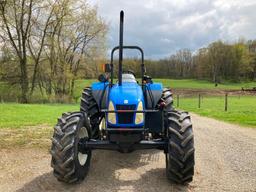 One owner 2005 New Holland TL100 A MFWD tractor