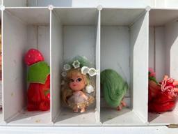 Kiddles Collectors Case with Dolls