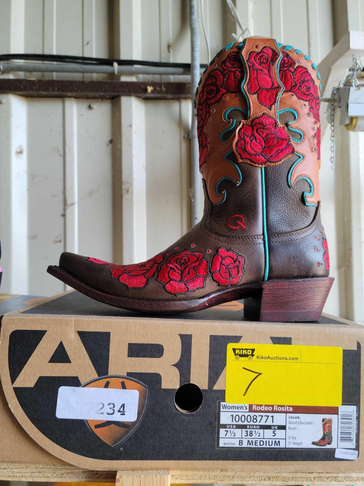 Ariat boots womens 7.5