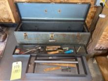 Large Craftsman Metal Toolbox With Contents