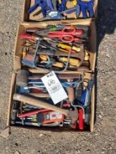 Tool Assortment - Wrenches, Vices, Hammers, more
