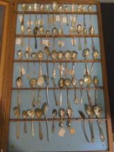 Silver Plate Spoon, Serving Spoon, souvenir, and baby spoon collection