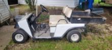 EZ- Go Textron electric golf cart, needs new batteries, comes with Schauer charger