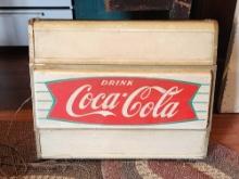 Vintage Coca-Cola hanging advertising light up sign