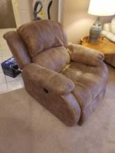 Faux Leather Electric Recliner