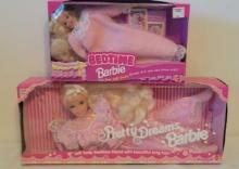 Mattel Pretty Dreams Barbie and Bedtime Barbie