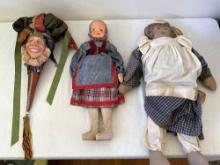 Dolls and Jester lot
