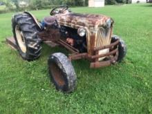 Ford Tractor with 3pt Rotary Brush Mower
