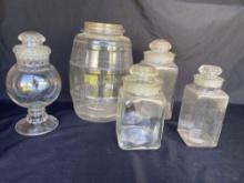Glass Jars and Canisters