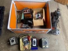 Vintage camera equipment, keystone kodak and more