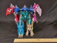 Vintage Tonka GoBots Monsterous multi toy Robot