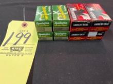 22LR Remington Thunderbolt 4 boxes 50 rounds each and American Eagle 22LR 4 Boxes 50 Rounds all New
