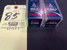 CCI 22WMR 2 boxes 50 rounds new