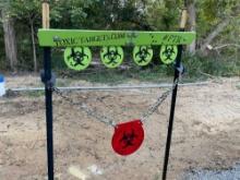 Portable Target Rack and 10in Gong
