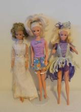 Mattel Barbies, 2 1966 Malaysia and Totsy dolls