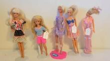 5 Mattel Barbies 1966 Taiwan and Malaysia, 87 Malaysia, 66 body with 77 head dolls