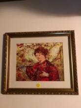 Edna Hibel Laurels Collection Angel of Love Exclusive Reproduction Print