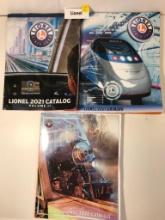 Lionel 2021 & 2022 Catalogs - 3 Total