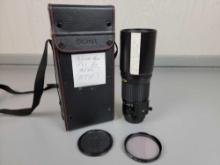 Tokina 400mm 1:5.6 RMC Telephoto Lens for Nikon Camera Japan